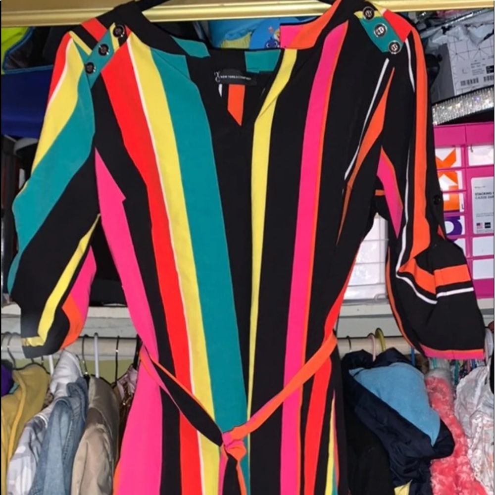 NY&CO colored dress